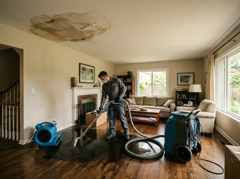 attic-pipe-burst-ceiling-drip-008 — frequently asked questions, Water Damage Restoration & Carpet Care in Groesbeck, TX